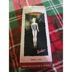 Vtg Hallmark Keepsake Barbie "Debut - 1959" Ornament 1994 Edition #1 Series